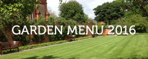 Garden Menu 2016